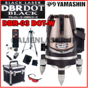 【約2〜5日で出荷】ヤマシン 2ライン ドット レッド墨出し器 DBR-03DOT-W 本体+受光器+三脚