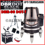 【約2〜5日で出荷】ヤマシン 5ライン ドット レッド墨出し器 DBR-06DOT-T 本体+三脚