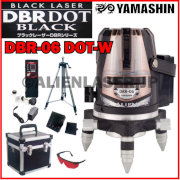 【約2〜5日で出荷】ヤマシン 5ライン ドット レッド墨出し器 DBR-06DOT-W 本体+受光器+三脚