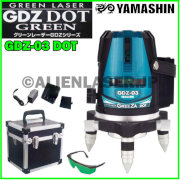 【約2〜5日で出荷】ヤマシン 2ライン ドット グリーン 墨出し器 GDZ-03DOT 本体